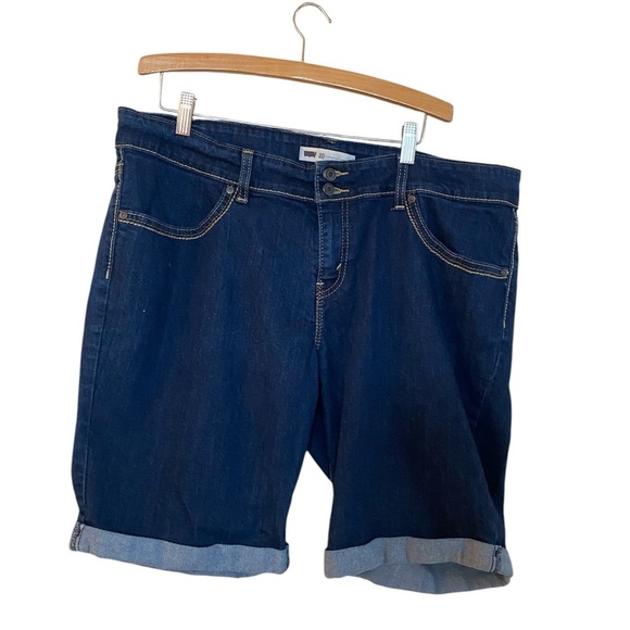 Levi's Pants - Women's Blue Denim Shorts
